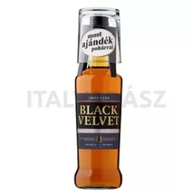 Black Velvet Whisky 0,7l 40%+pohár-DRS