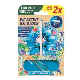 Ambi Pur wc block 2x45g Water Flowers