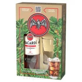 Bacardi Spiced Rum+1 pohár 0,7l 35%-DRS
