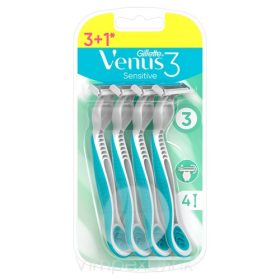 Gillette Venus3 eldobh.női btva 4db Sens.