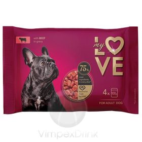 My Love alut.kutyáknak Marhahús.4x100g
