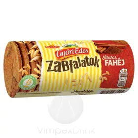 GYŐRI Édes Zabfalatok Fahéjas 188g /24/