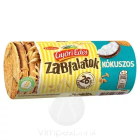 GYŐRI Édes Zabfalatok Kókuszos 188g/24/