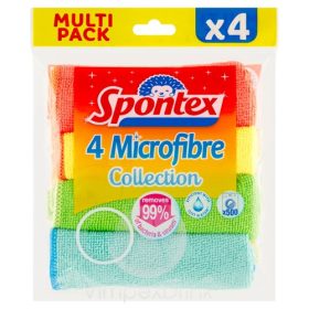 Spontex Microfibre törlőkendő szett 4db