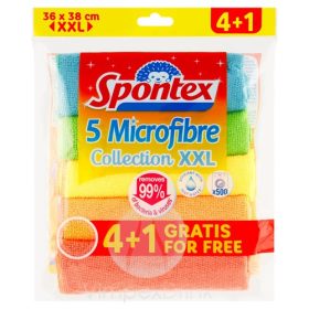 Spontex Microfibre XL törlők. szett 4+1db