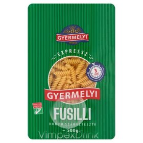 Gyermelyi Expressz Fusilli durum 500g