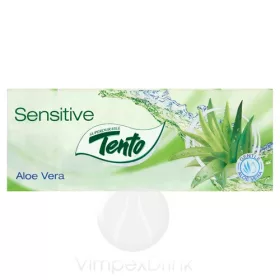 Tento Papírzsebkendő 3rét.Aloe 10x10db