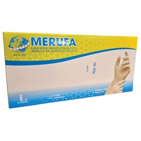 Marufa Latex Púdermentes kesztyű "L"