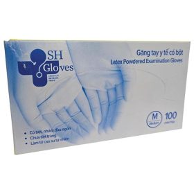 Gung tuj cobot Latex Púderes kesztyű "M"