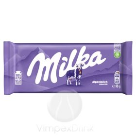 MILKA Alpesi tejcsokoládé táblás 90g /25/