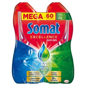 Somat m.gép gél 2x540ml Excellence Reg.
