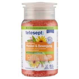 Tetesept Fürdősó 600g Izomregeneráló