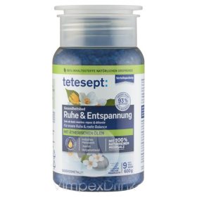 Tetesept Fürdősó 600g Laz.&belső nyug.