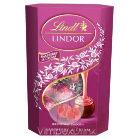 Lindor Raspberry&Cream tejcs.golyó 200g