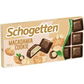 Schogetten Makadámdiós keksz tejcs.100g