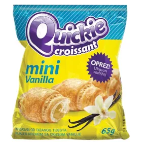 Quickie mini croissant vaníliás 65g