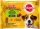 Pedigree 4pack csir&zölds,mar&zöld 400g