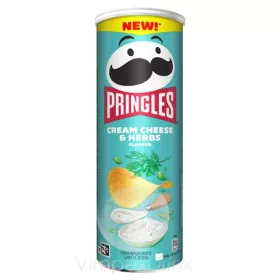 Pringles Cream Cheese & Herbs 165g