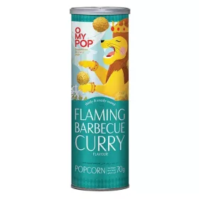 OMYPOP Barbecue curry popcorn 70g