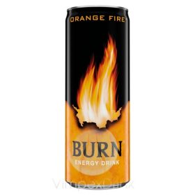 COCA Burn Narancs 0,25l CAN - DRS