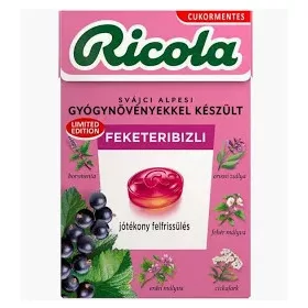 Ricola Feketeribizli 40g /10/