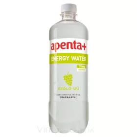 Apenta+Energy Water szőlő 0,75l PET-DRS
