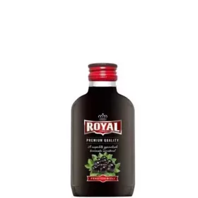 Royal Feketeribizli likőr 0,09L 26%