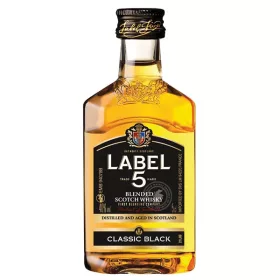 W Label 5 Classic Blend. Whisky 0,05l 40%
