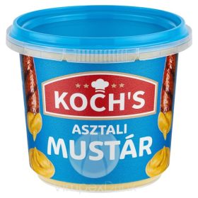 KOCH'S Asztali Mustár 210g /12/