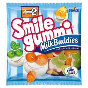Nimm2 smilegummi Milk Budd.90g/24/-új