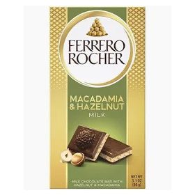 Rocher Prémium táblás Macadámia 90g/8/