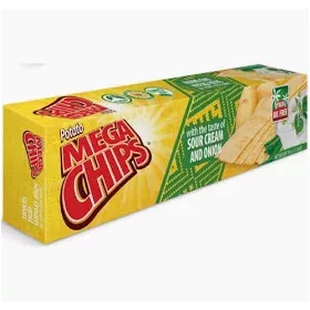 Megachips Hagymás-tejfölös ízű chips 50g