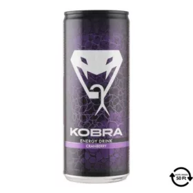 Kobra Áfonya DRINK széns.it 0,25L DRS