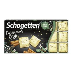 Schogetten fehércsokoládé fahéj 100g