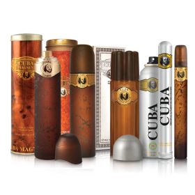 Cuba Set.5db FF Gold (2 Edt+aft+deo+tus)