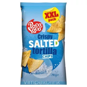 Poco Loco Tortilla Chips Sós XXL 240g