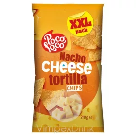 Poco Loco Tortilla Chips Sajtos XXL 240g