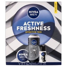 Nivea aj.csom Men Active Freshn. Eff. Set