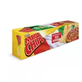 Megachips Pizza és Pepperoni ízű 50g-új