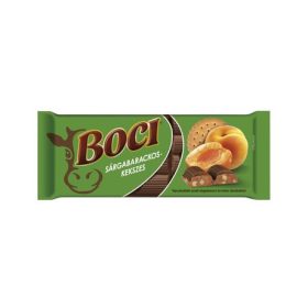 BOCI sárgabarackos-kekszes tejcsoki 90g