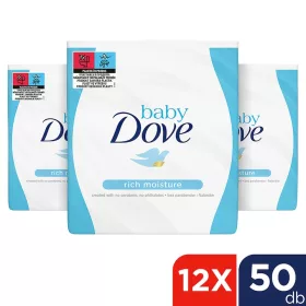 Dove Baby Rich Moisture törlőkendő 50 darab