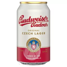 Budweiser Budvar Prem.0,33l 5%DOB-DRS