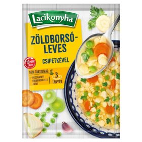 Lacikonyha Zöldborsóleves csipet.3T 77g