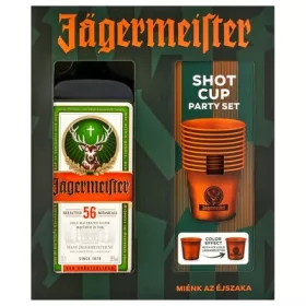 Jagermeister 0,7l 35%+9 alupohár-DRS