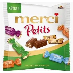 Merci Petits Crunch Collection 125g /12/